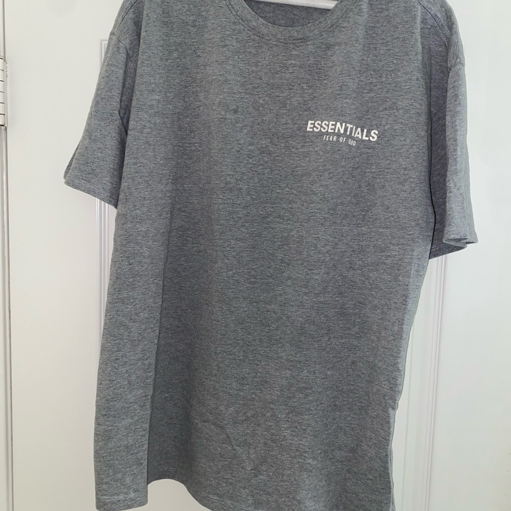 Fear Of God Essentials Logo Boxy T-Shirt